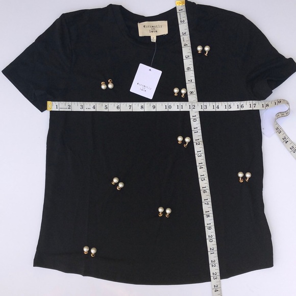 NWT Nordstrom Faux Pearl Tee - Picture 7 of 7